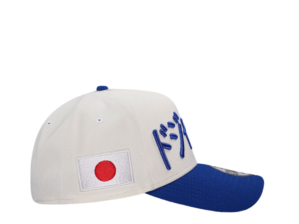 New Era Los Angeles Dodgers Kanji Chrome Two Tone Edition 9Forty A Frame Snapback Cap