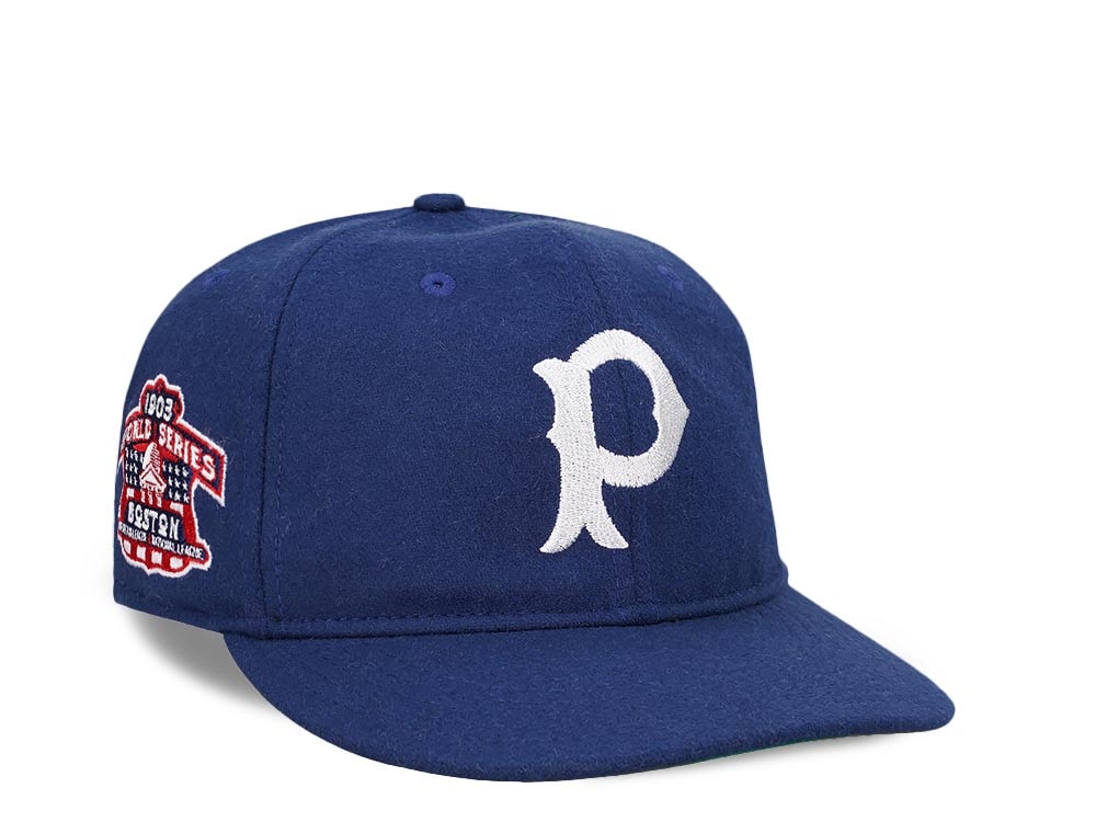New Era Pittsburgh Pirates World Series 1903 Melton Throwback Elite Edition 59Fifty Retro Crown Cap