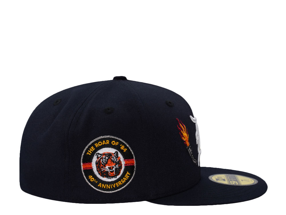 New Era Detroit Tigers 40th Anniversary Navy Prime Edition 59Fifty Fitted Cap