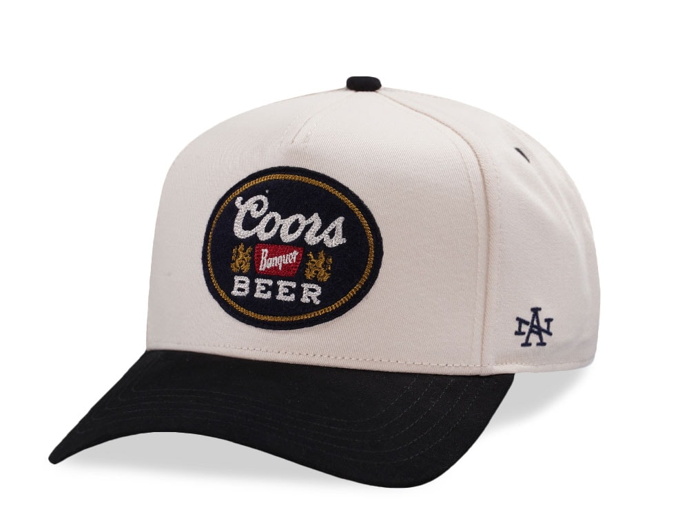 American Needle Coors Beers Ivory Wrangler Edition Snapback Cap