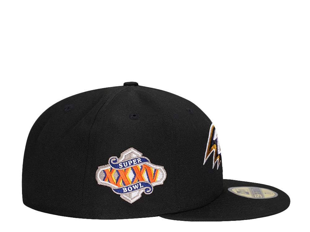 New Era Baltimore Ravens Super Bowl XXXV Pink Edition 59Fifty Fitted Cap