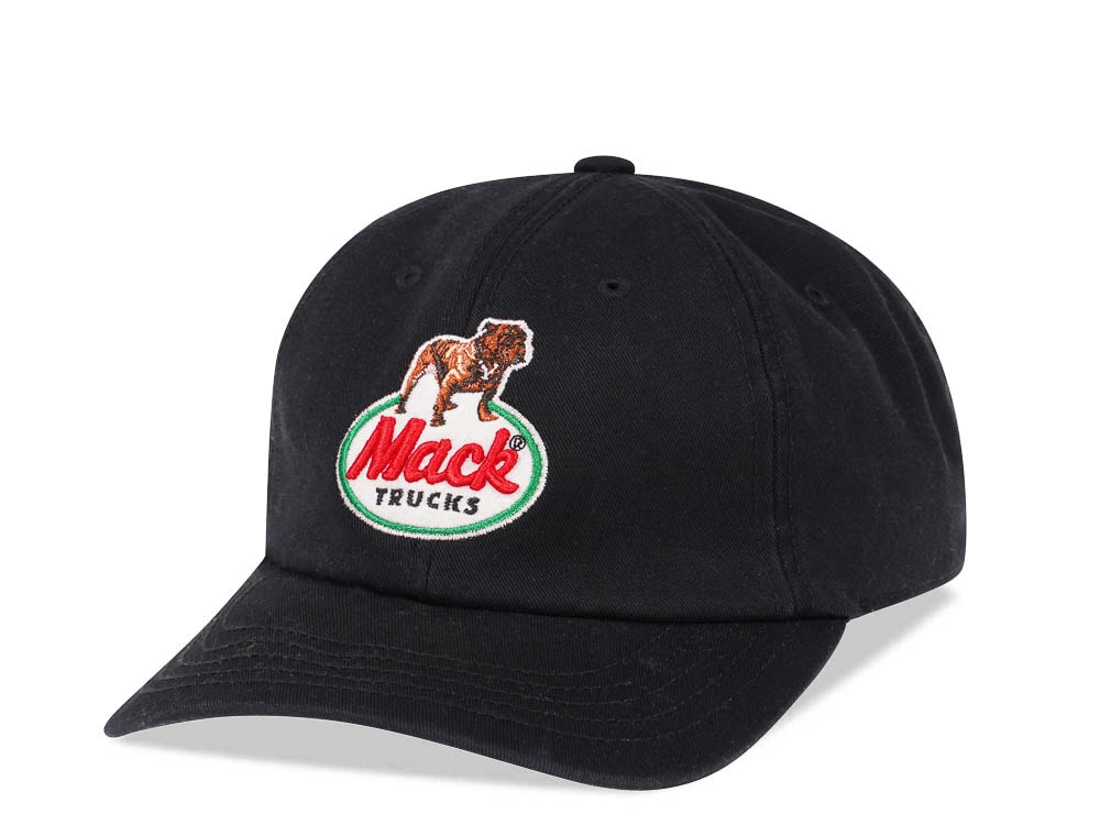 American Needle Mack Trucks Black Vintage Casual Strapback Cap