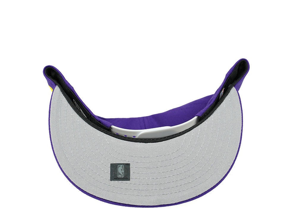 New Era Los Angeles Lakers Purple Skull Edition 9Fifty Snapback Cap