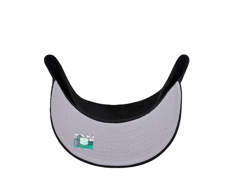 New Era Los Angeles Rams Black Classic Edition Pre Curved 59Fifty Fitted Cap