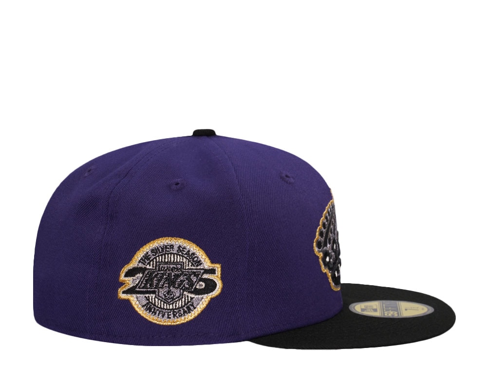 New Era Los Angeles Kings 25th Anniversary Purple Metallic Two Tone Edition 59Fifty Fitted Cap