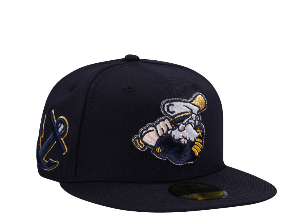 New Era Lake County Captains Throwback Wool Edition 59Fifty Fitted Cap