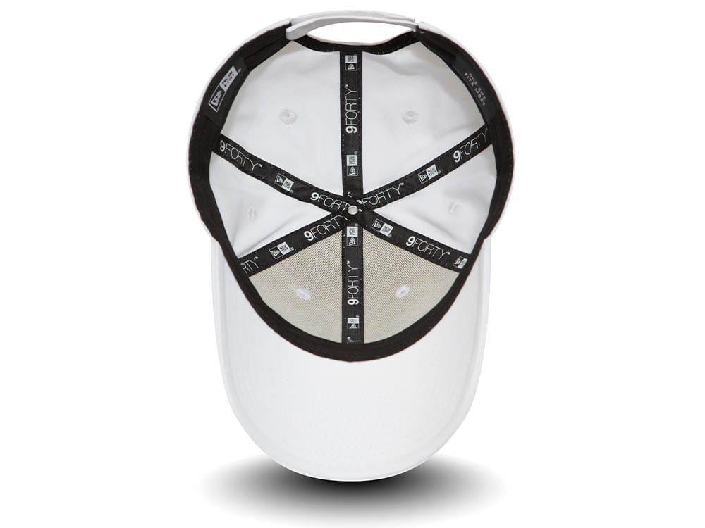 New Era Basic White 9Forty Strapback Cap