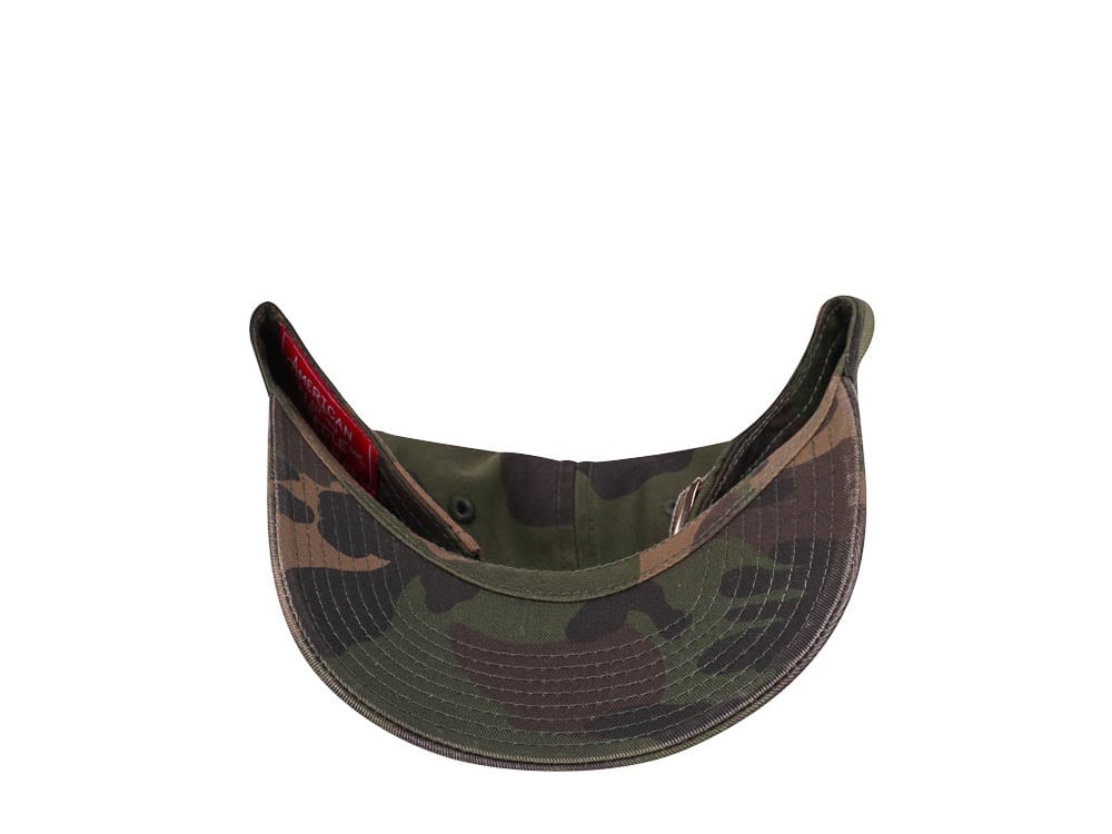 American Needle California Republic Camouflage Vintage Casual Strapback Cap