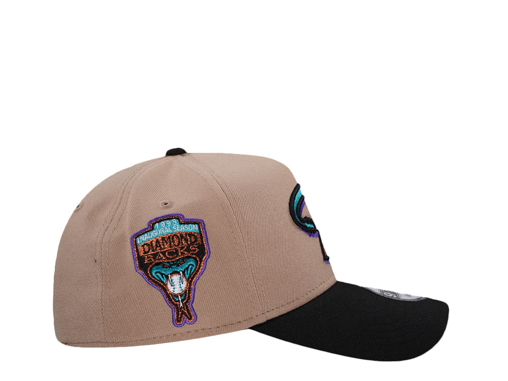 New Era Arizona Diamondbacks Inaugural Season 1998 Camel Two Tone Edition 9Forty A Frame Snapback Cap