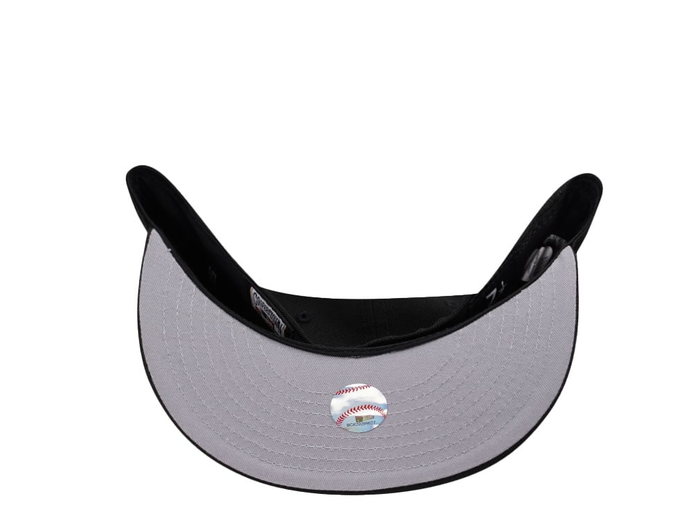 New Era Washington Nationals Battle of the Beltway Black and White Prime Edition 59Fifty Fitted Cap