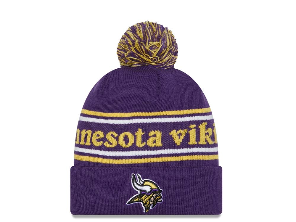 New Era Minnesota Vikings Script Mütze