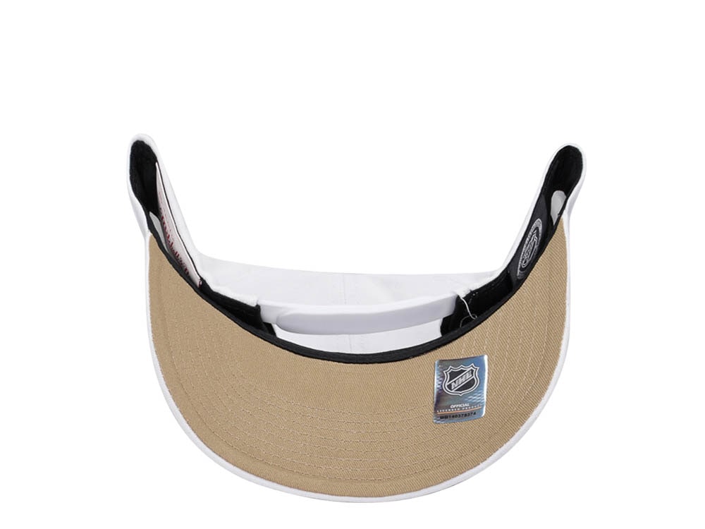 Mitchell & Ness Vegas Golden Knights All in Pro White Snapback Cap
