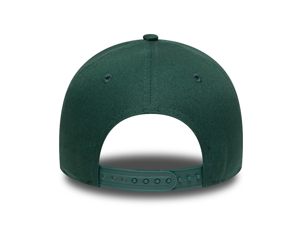 New Era New York Yankees Team Outline Dark Green 9Forty A Frame Snapback Cap