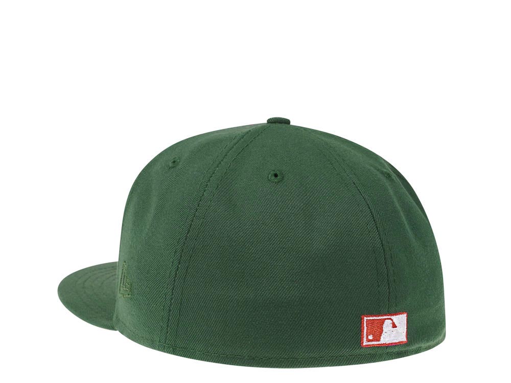 New Era Colorado Rockies 25th Anniversary Rust Green Edition 59Fifty Fitted Cap