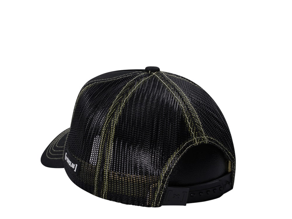 Capslab Disney Scrooge McDuck Black Trucker Snapback Cap