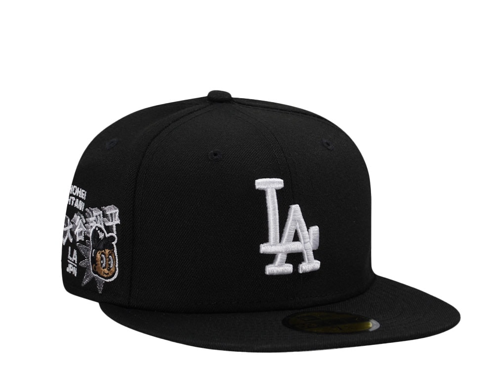 New Era Los Angeles Dodgers Ohtani Black and White Prime Edition 59Fifty Fitted Cap