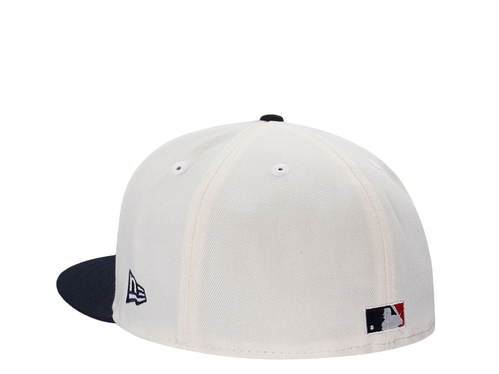 New Era New York Yankees World Series Champions 2000 Chrome Two Tone Edition 59Fifty Fitted Cap