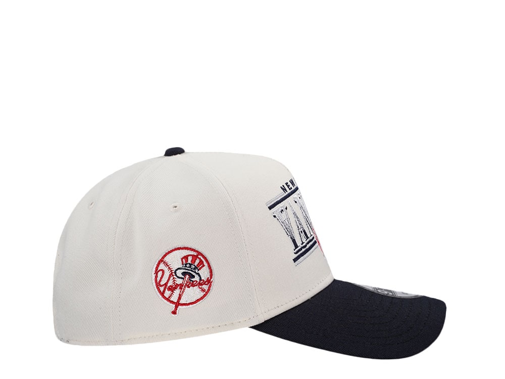 New Era New York Yankees Classic Chrome Two Tone Edition 9Forty A Frame Snapback Cap