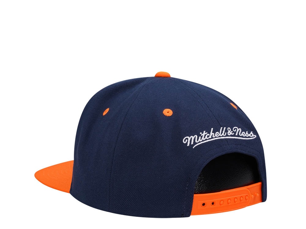 Mitchell & Ness Edmonton Oilers Transcript Two Tone Snapback Cap