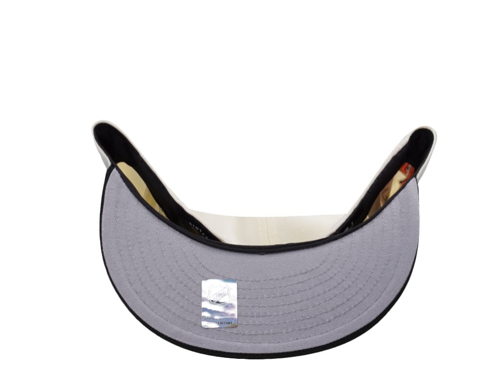 New Era Quebec Nordiques Prince of Wales Conference Chrome Two Tone Edition 59Fifty Fitted Cap