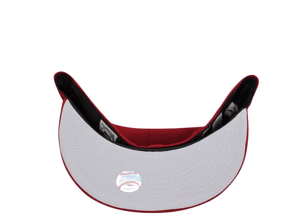New Era Houston Astros Inaugural Season 2000 Brick Red Classic Edition 59Fifty Fitted Cap