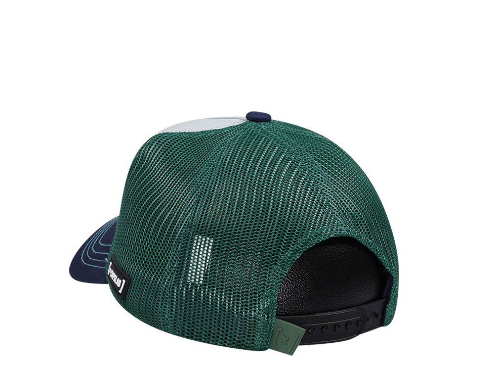 Capslab Fantastic Beasts Forest White Green Blue Trucker Snapback Cap