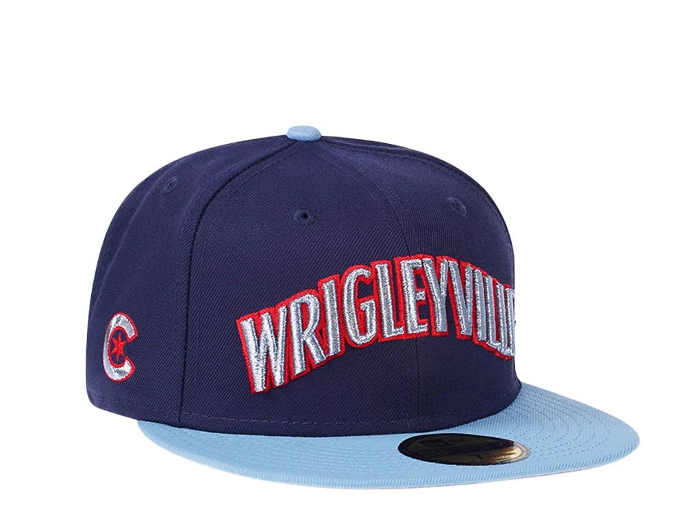 New Era Chicago Cubs City Connect Two Tone Prime Ice Edition 59Fifty Fitted Cap