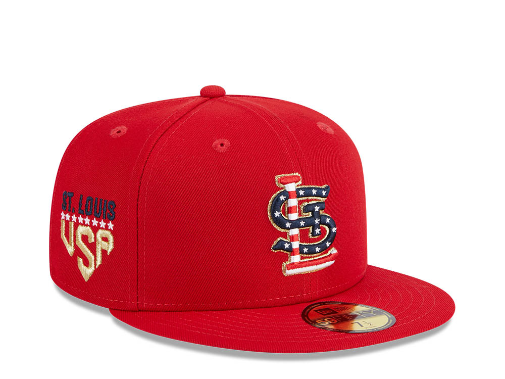 New Era St. Louis Cardinals 4th of July 23 59Fifty Fitted Cap
