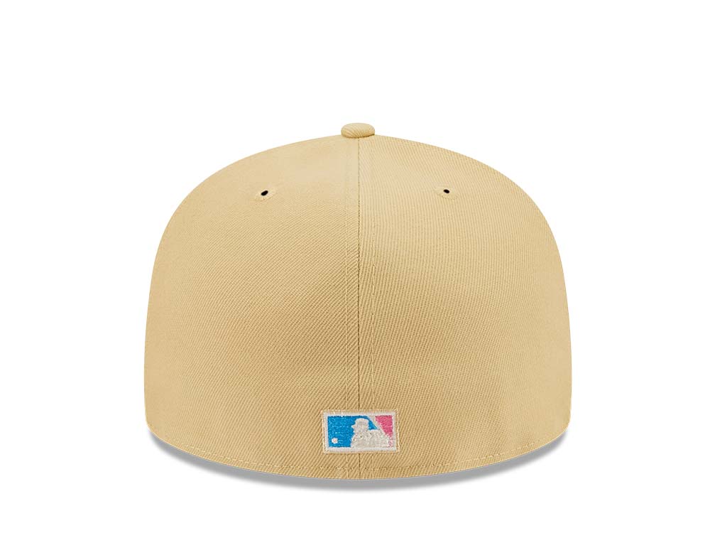 New Era Colorado Rockies Stitch 10th Anniversary Gold Edition 59Fifty Fitted Cap