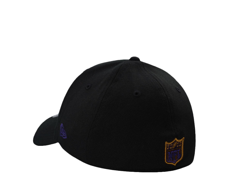 New Era Baltimore Ravens Black Classic  Edition39Thirty Stretch Fit Cap