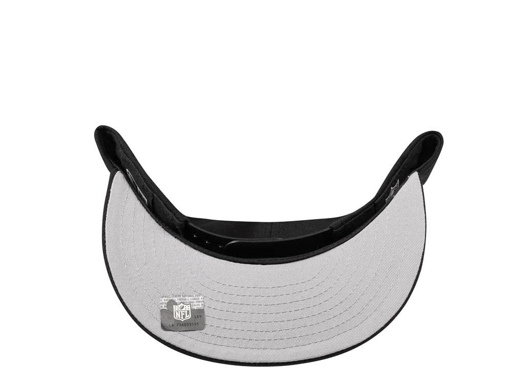 New Era Chicago Bears Steel Black Edition 9Fifty Snapback Cap