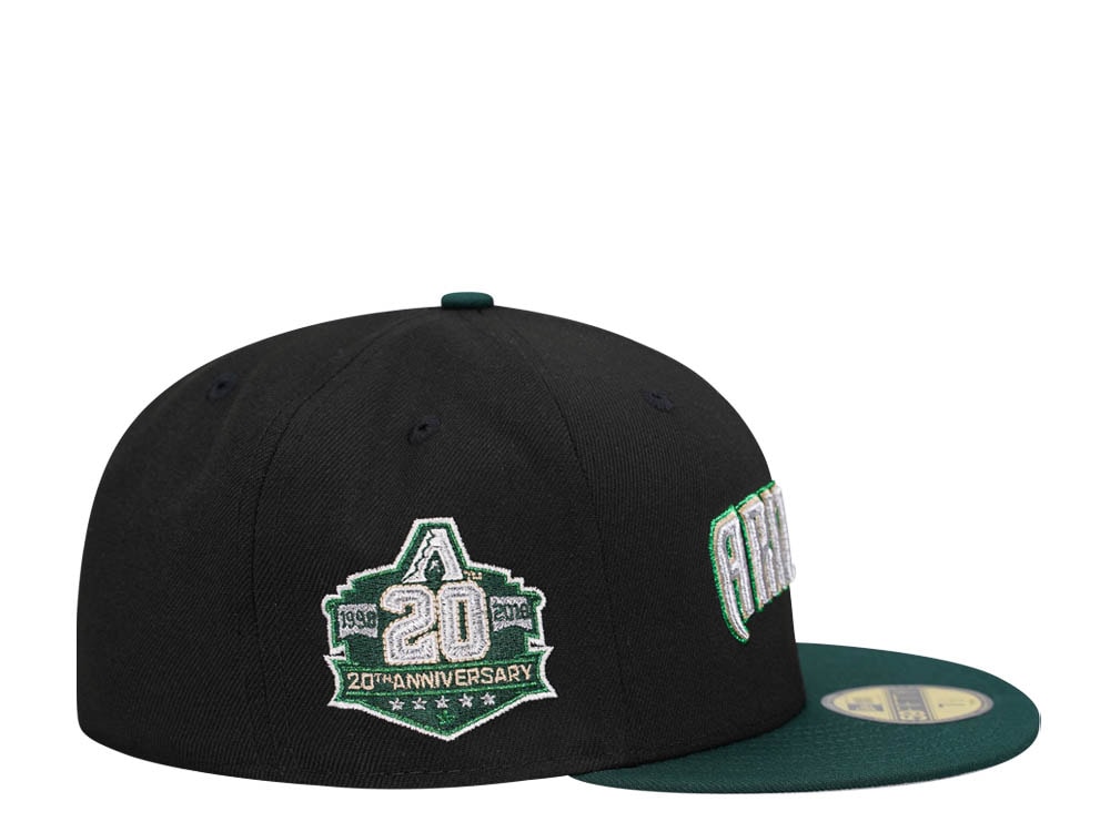 New Era Arizona Diamondbacks 20th Anniversary Heavy Metallic Two Tone Edition 59Fifty Fitted Cap