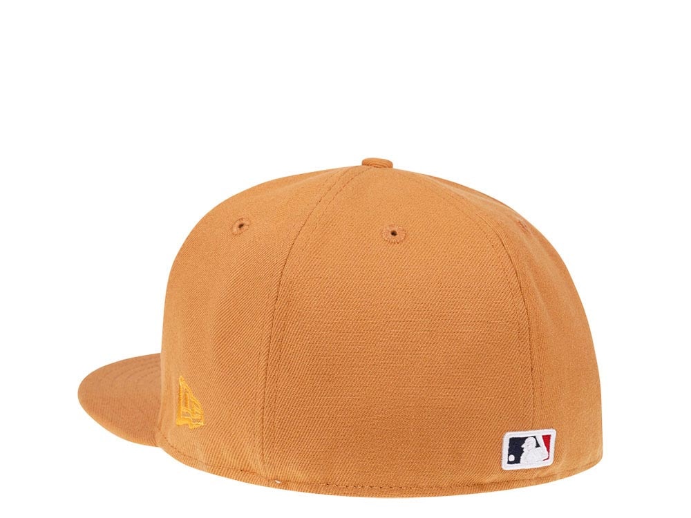 New Era Atlanta Braves Panama Tan Prime Edition 59Fifty Fitted Cap