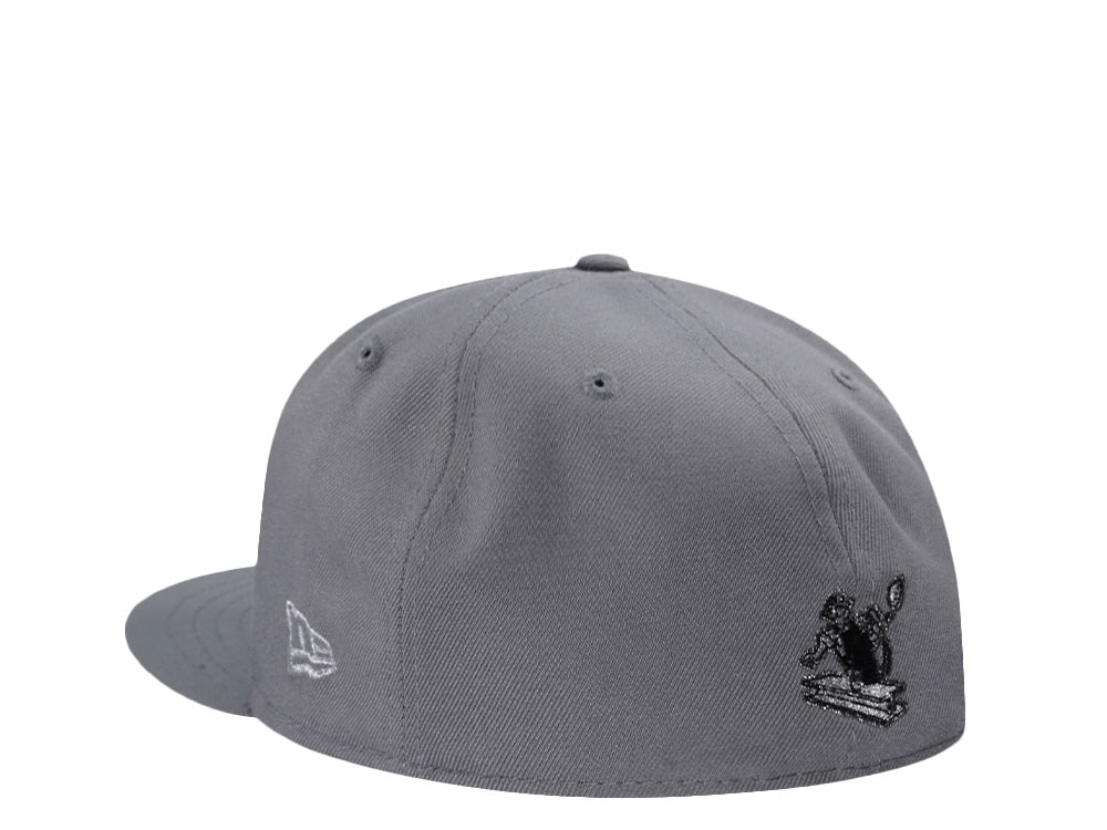 New Era Pittsburgh Steelers 80 Seasons Metallic Gray Prime Edition 59Fifty Fitted Cap