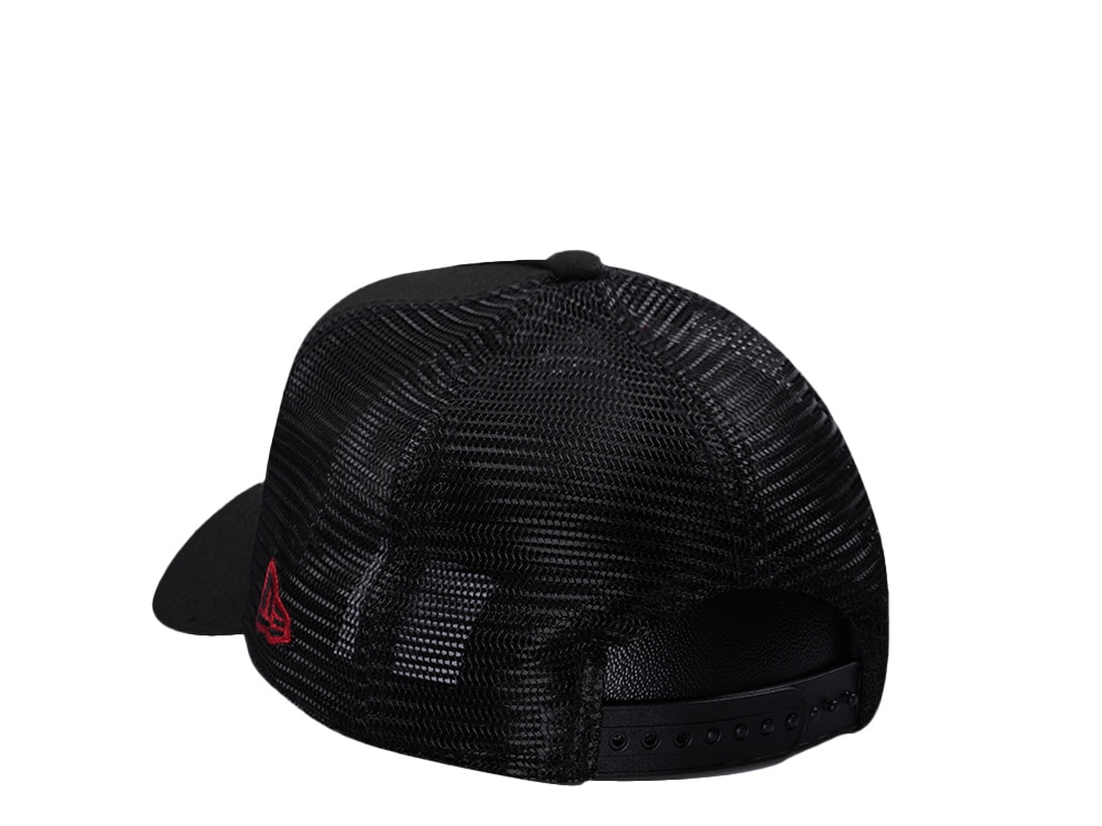 New Era Asroma Black Prime Edition 9Forty A Frame Trucker Snapback Cap