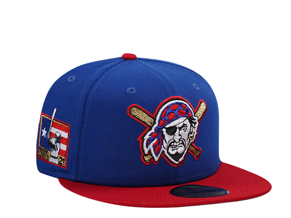 New Era Pittsburgh Pirates Roberto Clemente Blue Two Tone Edition 59Fifty Fitted Cap