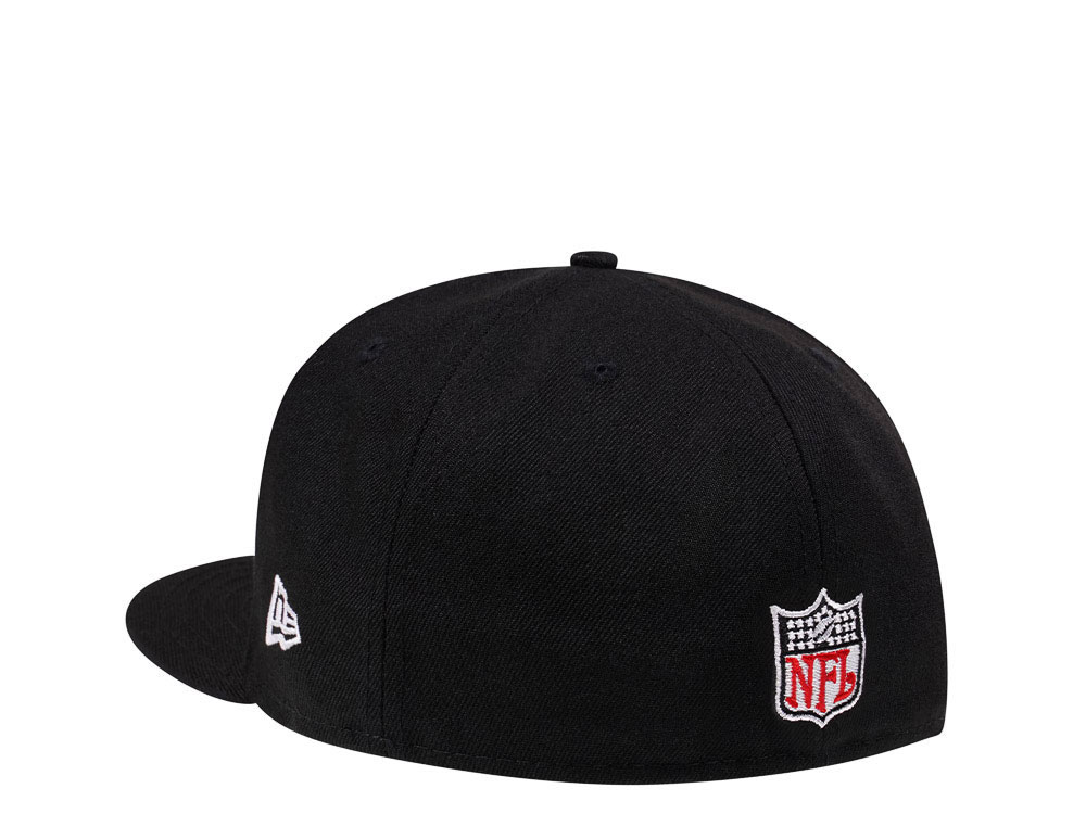 New Era Green Bay Packers Throwback Black Crimson Collection 59Fifty Fitted Cap