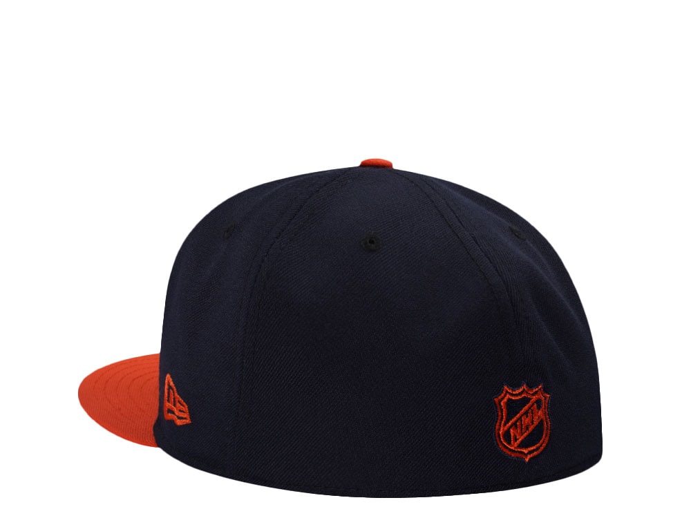 New Era Edmonton Oilers 25h Anniversary Two Tone Prime Edition 59Fifty Fitted Cap