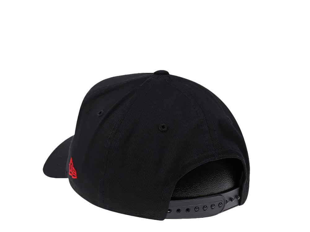 New Era Toronto Raptors Black 9Forty A Frame Snapback Cap