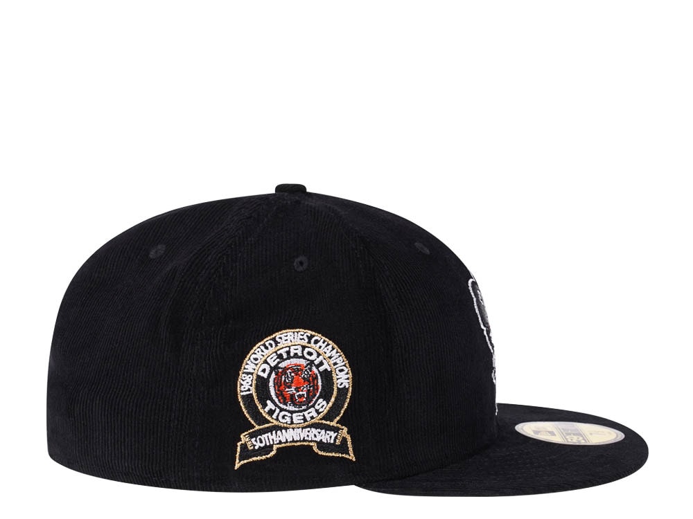 New Era Detroit Tigers 1968 World Series Champions Corduroy Prime Edition 59Fifty Fitted Cap