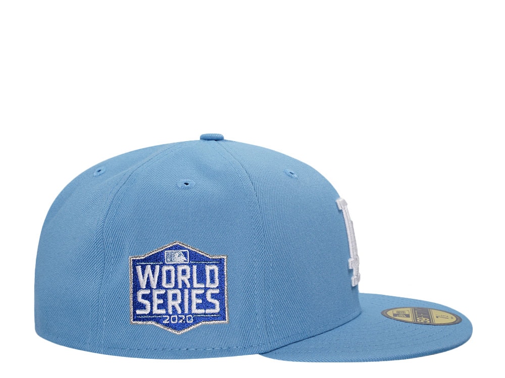 New Era Los Angeles Dodgers World Series 2020 Fresh Blue Prime Edition 59Fifty Fitted Cap
