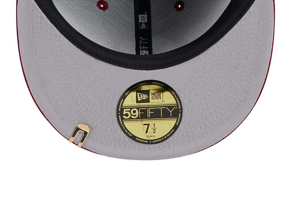 New Era Philadelphia Phillies World Series 1980 Velvet 59Fifty Fitted Cap