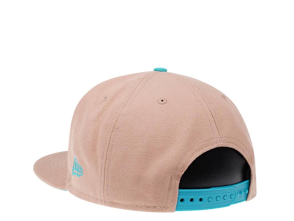 New Era Seattle Seahawks 40 Seasons Camel Mint Edition 9Fifty Snapback Cap