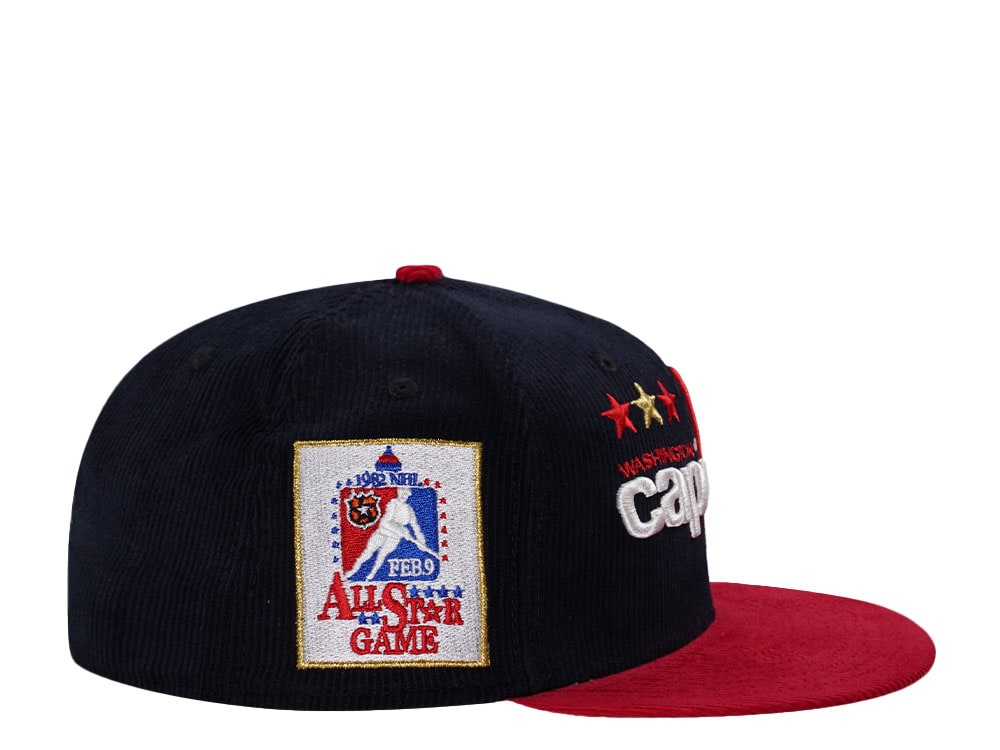 New Era Washington Capitals All  Star Game 1982 Corduroy Prime Edition 59Fifty Fitted Cap