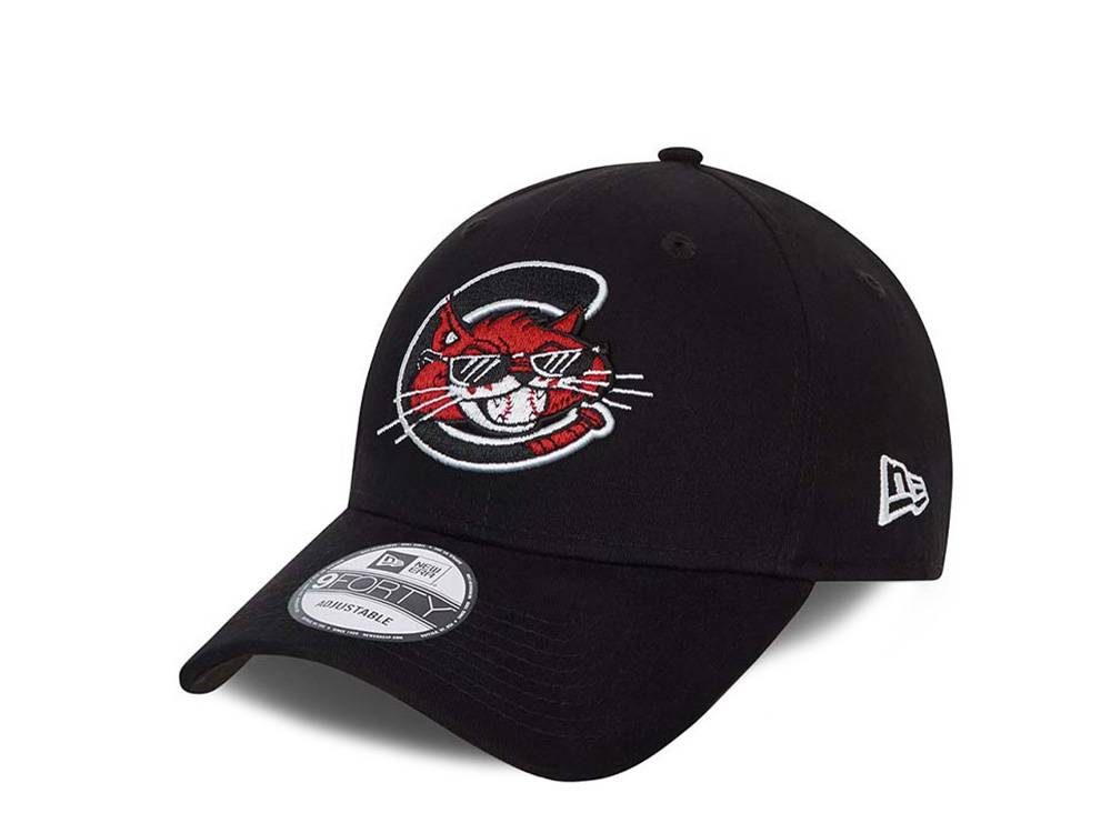 New Era Charleston Alley Cats Black 9Forty Strapback Cap