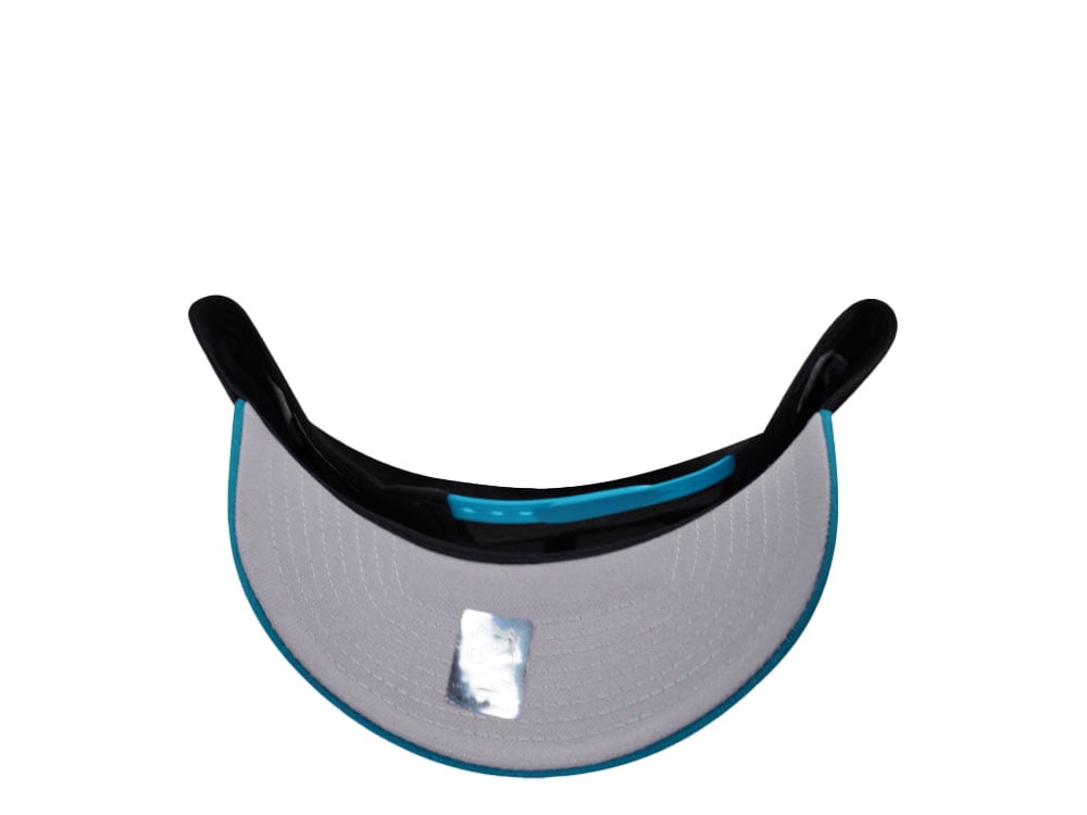 New Era San Jose Sharks 20th Anniversary Black Two Tone Edition 9Forty A Frame Snapback Cap