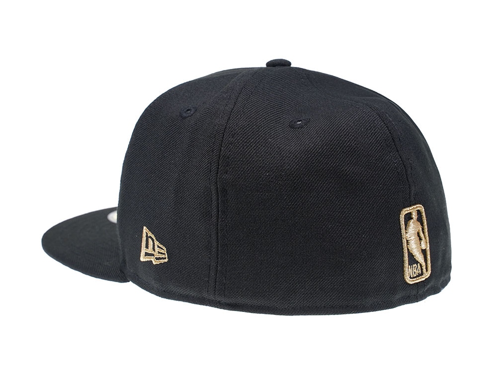 New Era Chicago Bulls All About Black and Gold 59Fifty Fitted Cap