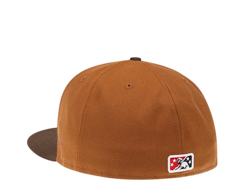 New Era Buffalo Bisons Bourbon and Suede Edition 59Fifty Fitted Cap