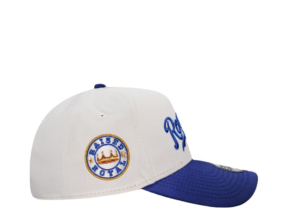 New Era Kansas City Royals Chrome Two Tone Edition 9Forty A Frame Snapback Cap