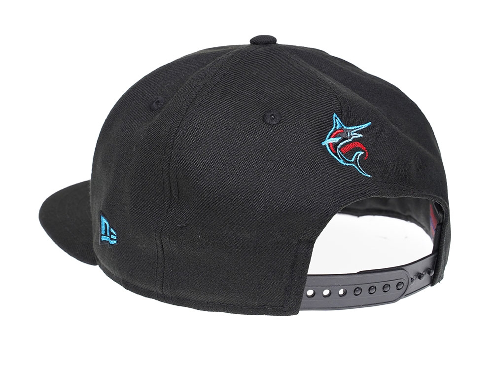 New Era Miami Marlins Black Edition 9Fifty Snapback Cap